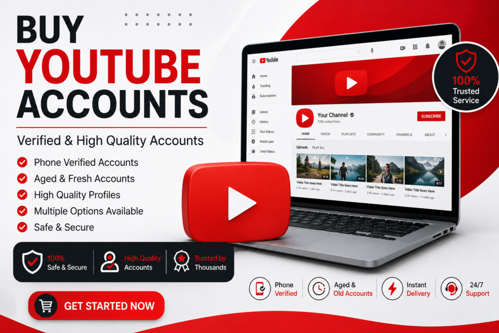 buy youtube accounts